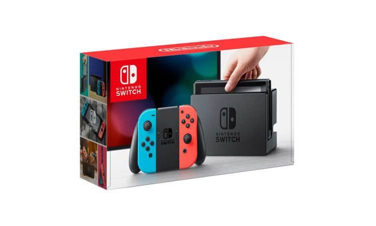Consola Nintendo SWITCH Joy-Con Neon Red Neon Blue