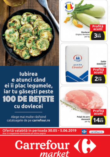 Catalog Carrefour market - Oferte imbatabile zilnic - Alimentar + Nonalimentar 30-05-2019 - 05-06-2019