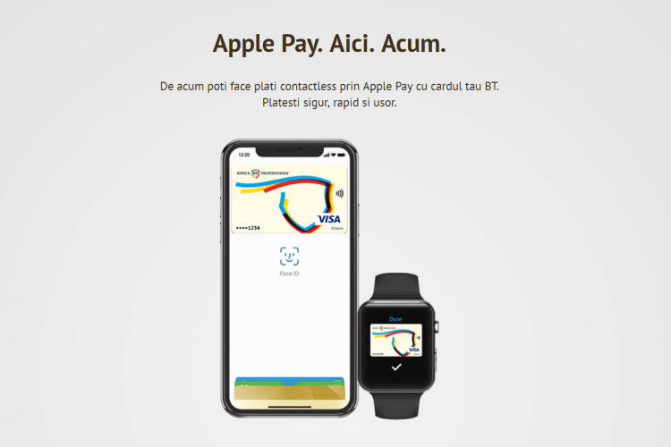 Apple Pay s-a lansat in Romania