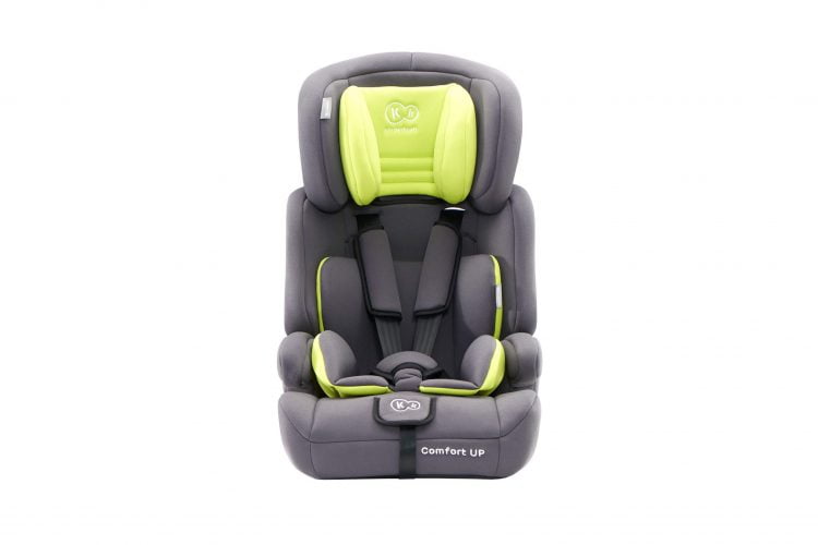 Scaun auto Kinderkraft Comfort UP, 9 kg-36kg, Gri/Verde