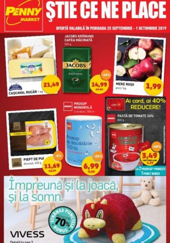Catalog Penny 25 septembrie - 1 octombrie 2019 - pliant national