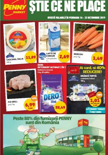Catalog Penny 16 - 22 octombrie 2019 - pliant national
