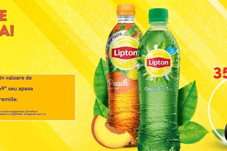 Lipton te premiaza - Carrefour - Castiga o trotineta electrica