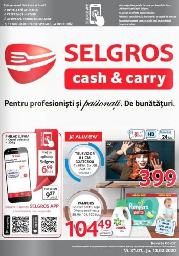 Catalog Selgros - 31 ianuarie - 13 februarie 2020 - Magazine Mici (Alba Iulia, Bistrita, Tg. Mures, Baia Mare) nr. 06-07