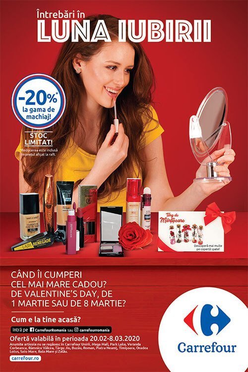 Perhaps Technology Alarming Catalog Carrefour 20 februarie - 8 martie - Luna iubirii