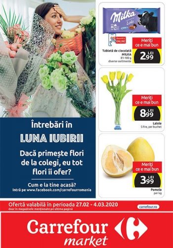 Catalog Carrefour market 27 februarie - 4 martie 2020 - Oferte imbatabile zilnic - Alimentar + Nonalimentar