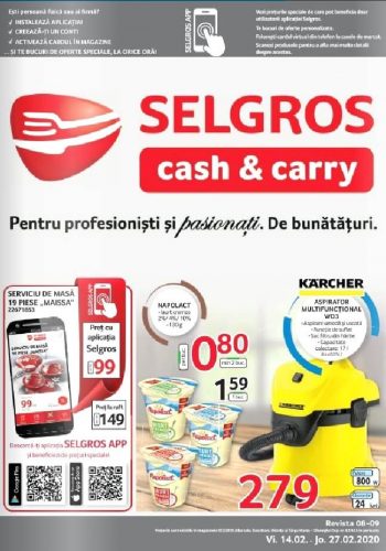 Catalog Selgros - 14-27 februarie 2020 - Magazine Mici (Alba Iulia, Bistrita, Tg. Mures, Baia Mare) nr. 08-09