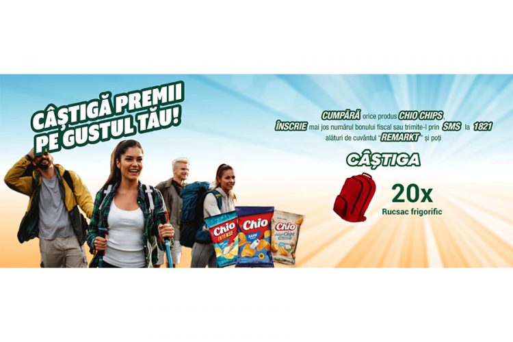 remarkt - Chio Chips - Castiga premii pe gustul tau: un rucsac frigorific!