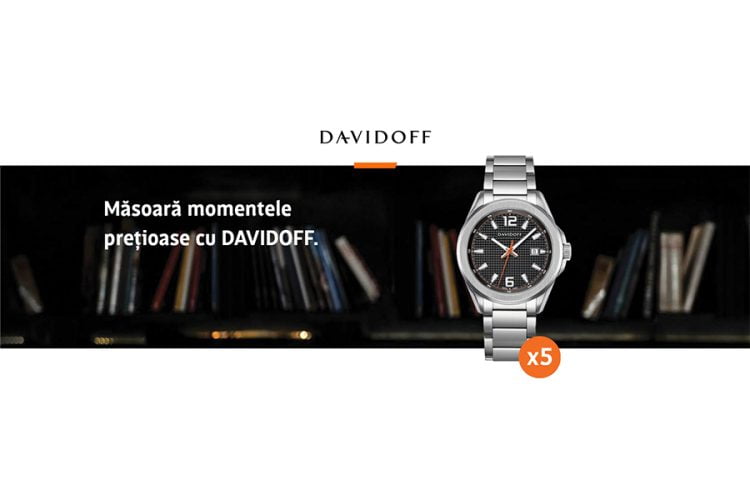 Carrefour - Davidoff Collection - Castiga un ceas Davidoff!
