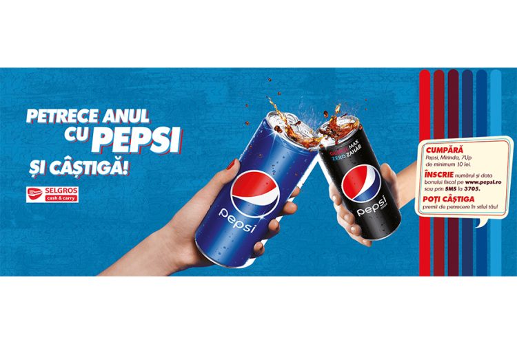 Selgros - Pepsi - Petrece anul cu Pepsi si castiga o masa cu racitor pentru bauturi sau un sistem audio portabil Sony!