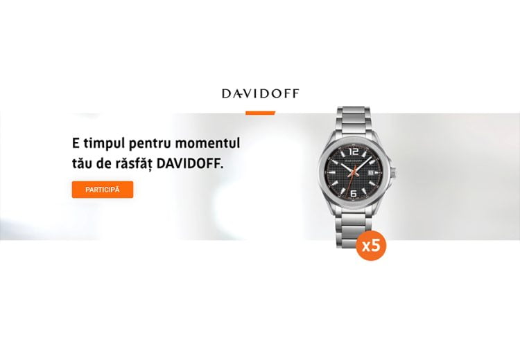 Carrefour - Davidoff - E timpul pentru momentul tau de rasfat