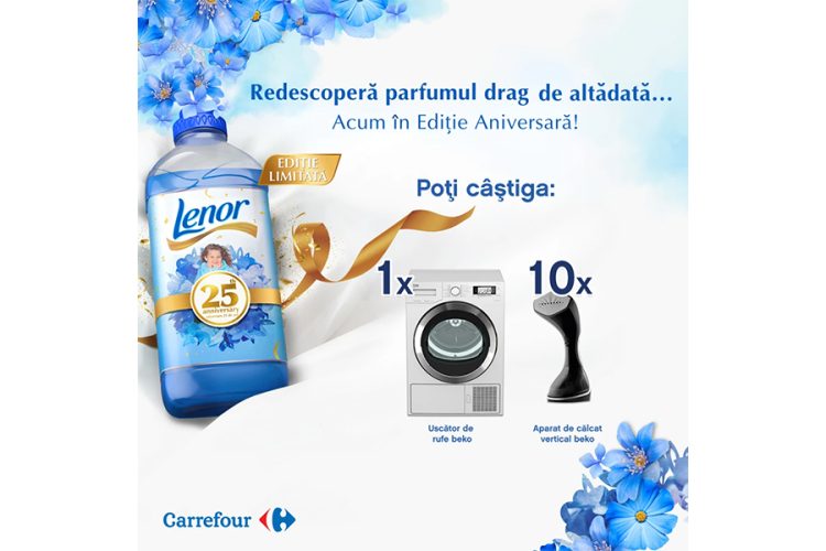 Carrefour - Lenor - Redescopera parfumul drag de altadata... acum in Editie Aniversara