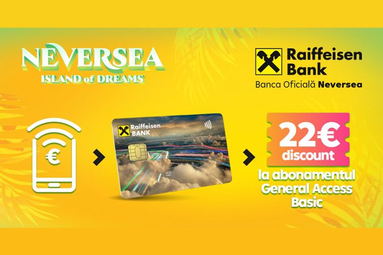 Oferta Raiffeisen Bank - 22 de euro discount la abonamentul Neversea General Access Basic