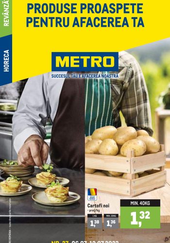 Catalog Metro - Produse proaspete pentru afacerea ta 6 iulie - 12 iulie 2022