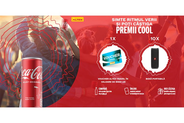 Altex - Coca-Cola - Simte ritmul verii si poti castiga premii cool
