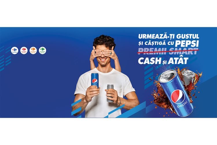 Carrefour - Urmeaza-ti gustul si castiga cu Pepsi cash si atat