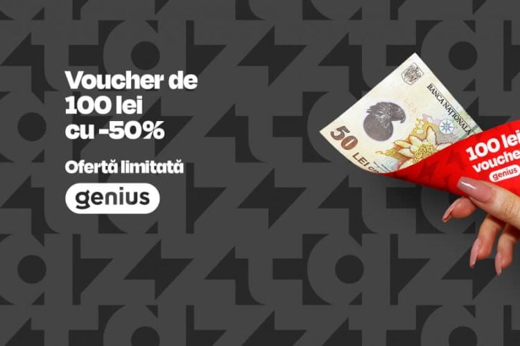 Voucher Tazz Genius Bucuresti - 100 lei cu 50% reducere