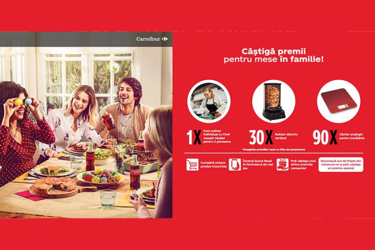 Carrefour Coca-Cola Castiga premii pentru mese in familie!